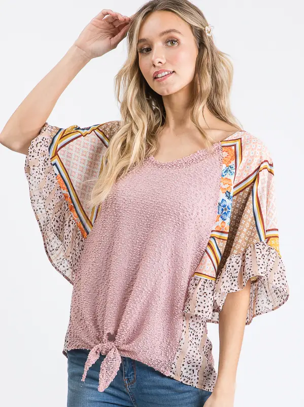 トップス lauren front button sheer knit Women's Sexy Sheer Knit