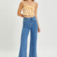 Risen Full Size High Rise Wide Leg Jeans