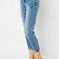 Judy Blue Full Size Cuffed Hem Slim Jeans