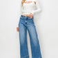 Risen Full Size High Rise Wide Leg Jeans