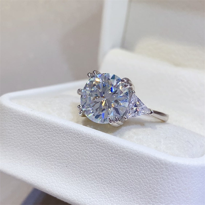 R140 5 Carat Moissanite 925 Sterling Silver Ring