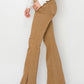 RISEN Bailey Full Size High Waist Side Slit Flare Jeans SIZE UP ONE SIZE!