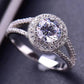 R128 Shiny and Chic 1 Carat Moissanite Ring