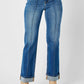 Judy Blue Full Size High Waist Front Seam Detail Straight Jeans