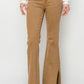 RISEN Bailey Full Size High Waist Side Slit Flare Jeans SIZE UP ONE SIZE!