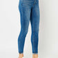 Judy Blue Full Size Cuffed Hem Skinny Jeans