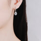 Moissanite Teardrop Earrings