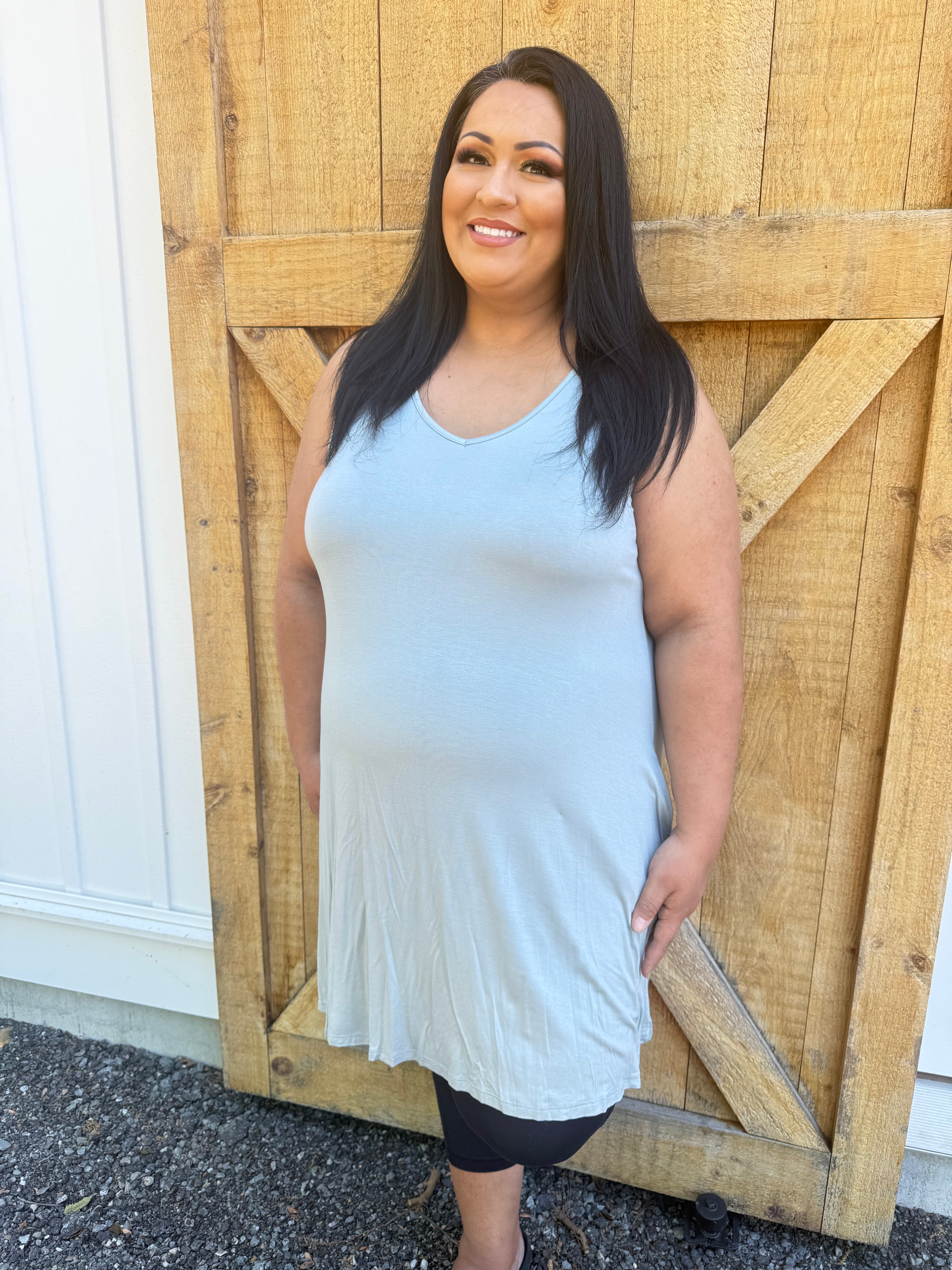 Heimish Solid Dress with side pocket