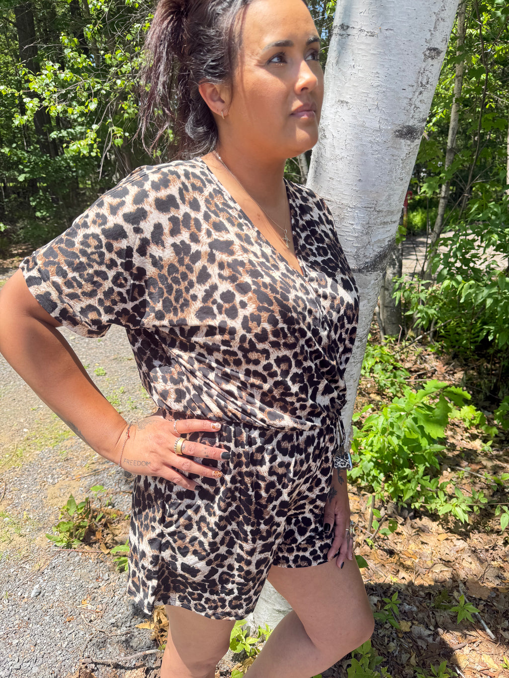 Heimish Leopard Romper