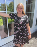 Heimish Black Floral dress