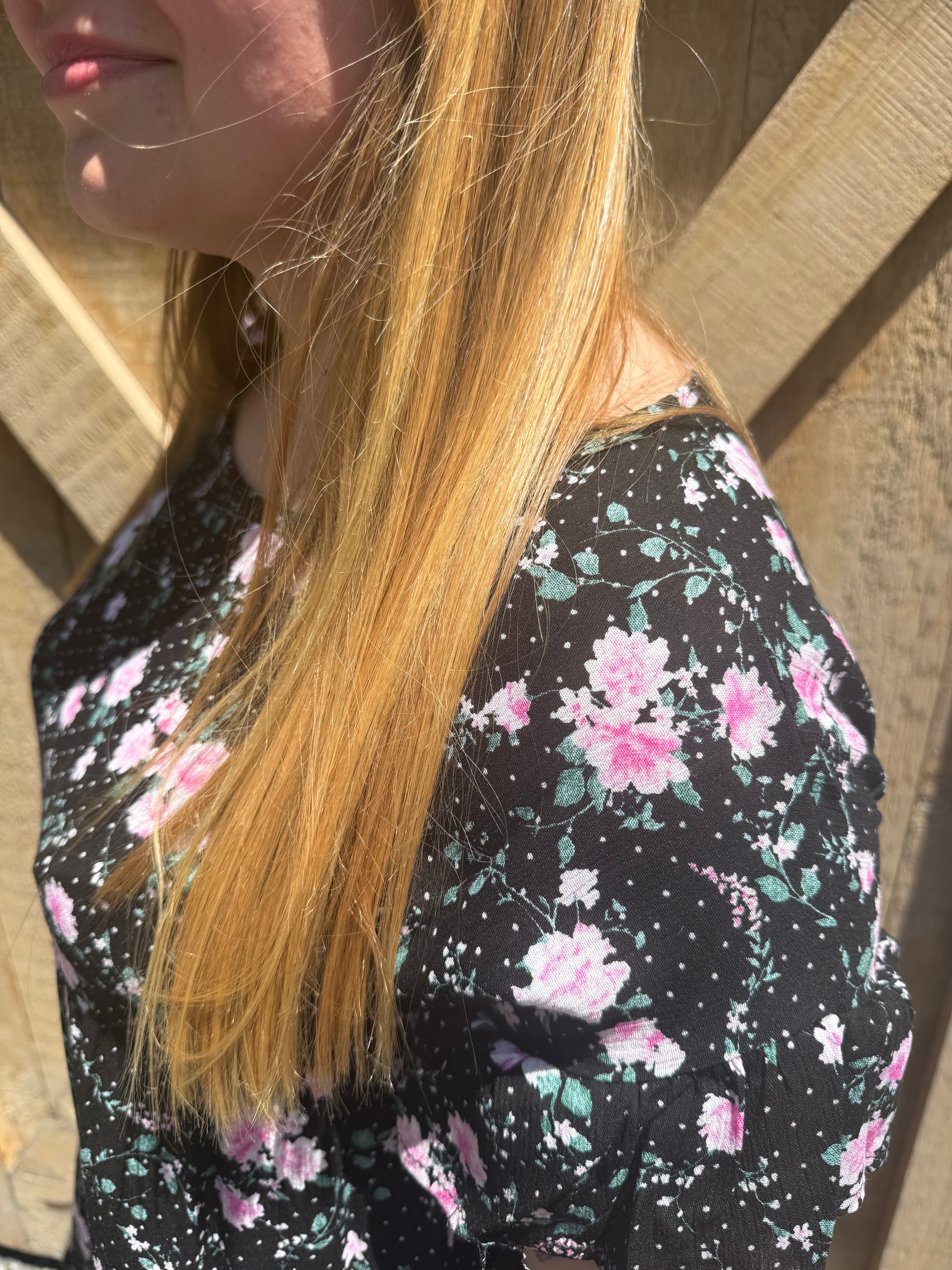 Heimish Black Floral dress