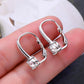 E110 2 Carat Moissanite 925 Sterling Silver Earrings