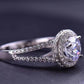 R128 Shiny and Chic 1 Carat Moissanite Ring