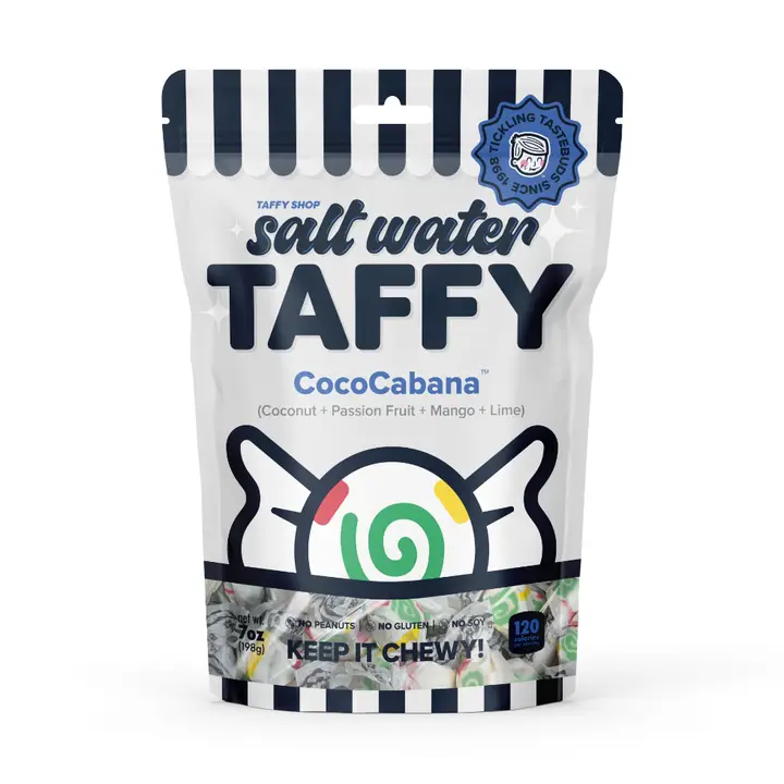 Salt water taffy