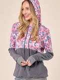 Lovely Melody Leopard Print Hoodie