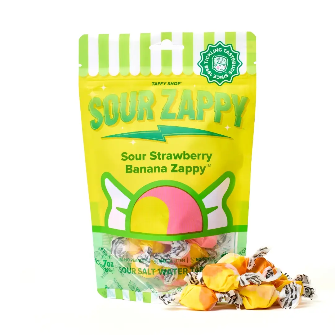 Salt water taffy