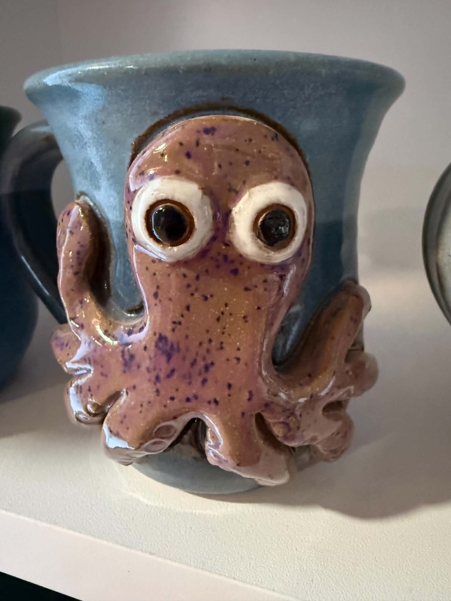 Handmade Ceramic Mugs (Multiple designs)