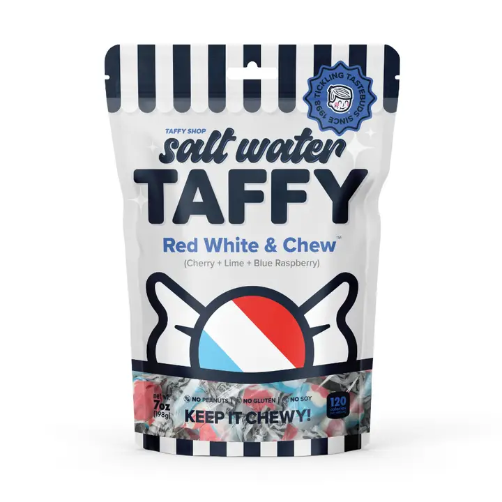 Salt water taffy