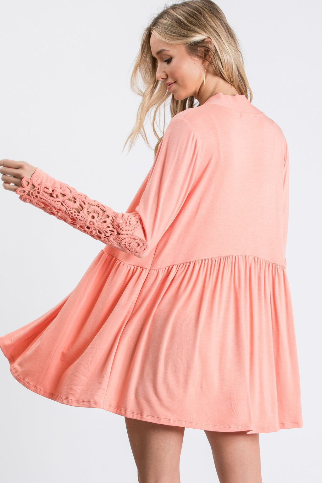 Hailey & Co Soft Knit Jersey Long Sleeve Cardigan