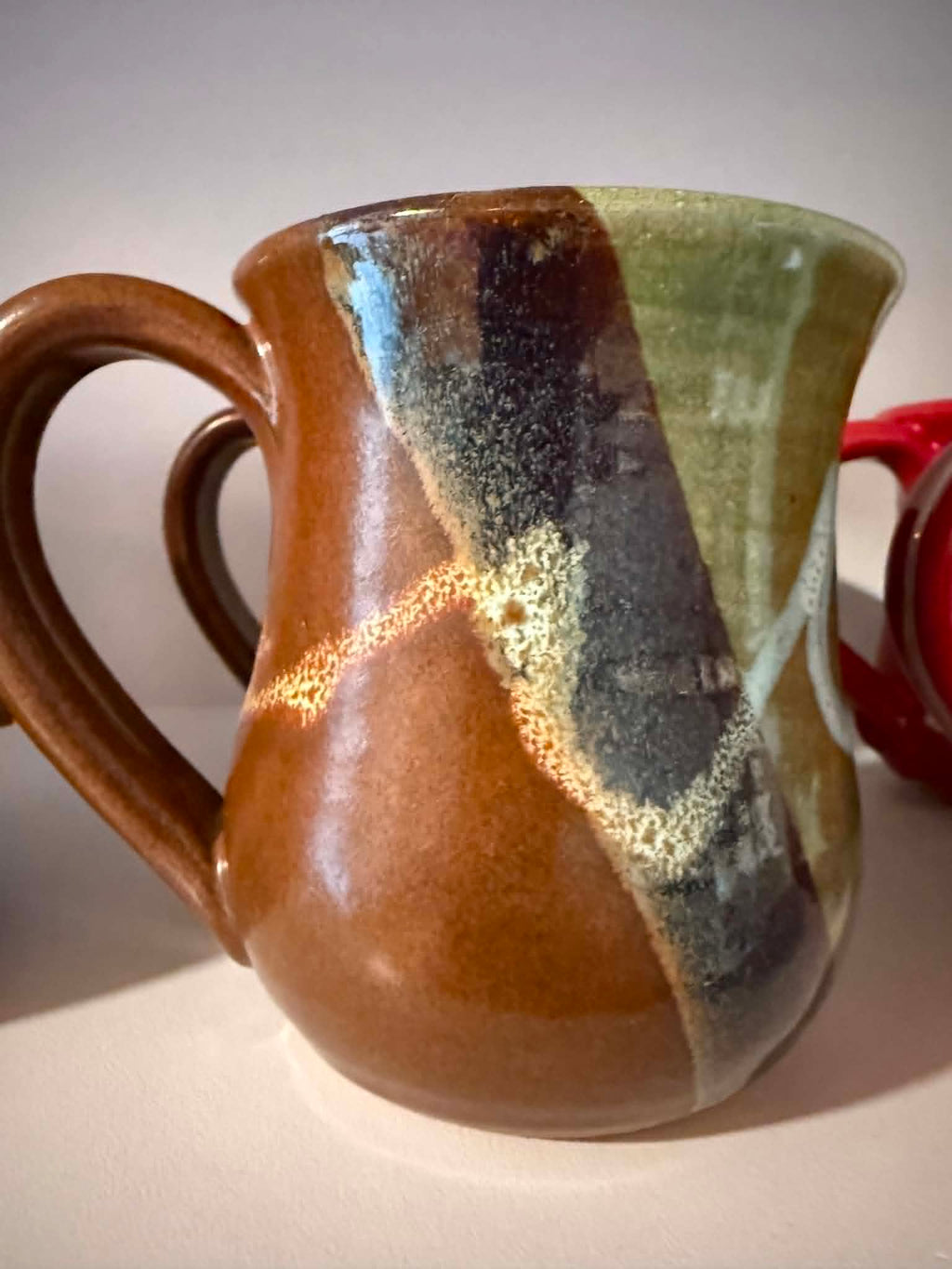 Handmade Ceramic Mugs (Multiple designs)