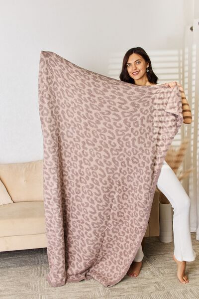 Cuddley Leopard Decorative Throw Blanket